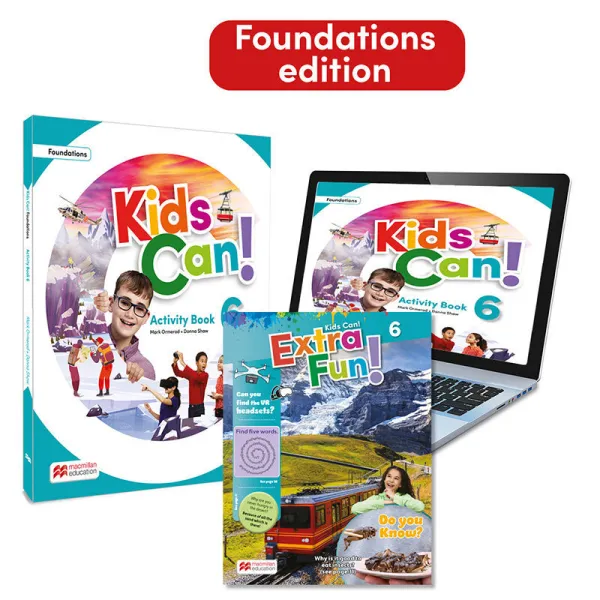 6Pri Kids Can! Foundations 6 - Activity Book, (Extrafun &; Pupil's App: con 6Pri Kids Can! Foundations 6 - Activity Book, (Extrafun &; Pupil's App: con