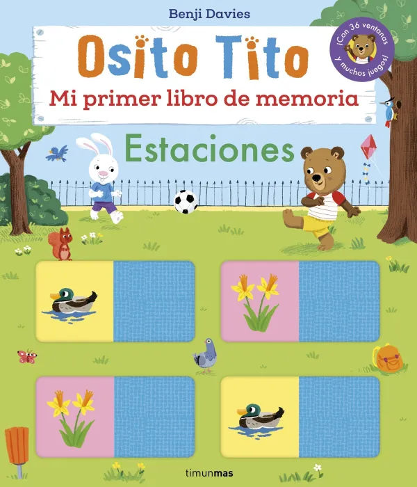 Osito Tito. Mi Primer Libro de Memoria. Estaciones Osito Tito. Mi Primer Libro de Memoria. Estaciones