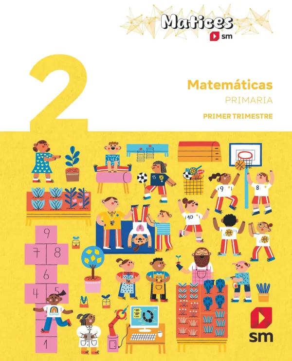 2Pri Matemáticas. 2 Primaria. Trimestres. Matices 2Pri Matemáticas. 2 Primaria. Trimestres. Matices