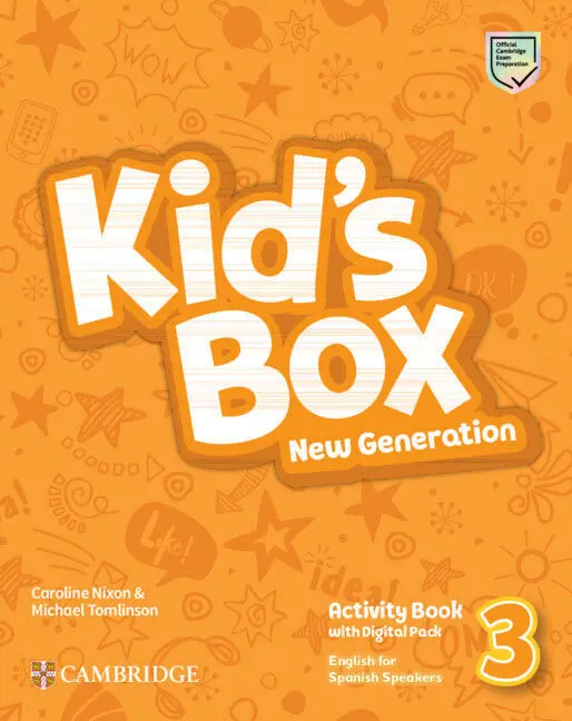 3Pri Kid's Box New Generation English For Spanish Speakers Level 3 Activity Book With 3Pri Kid's Box New Generation English For Spanish Speakers Level 3 Activity Book With