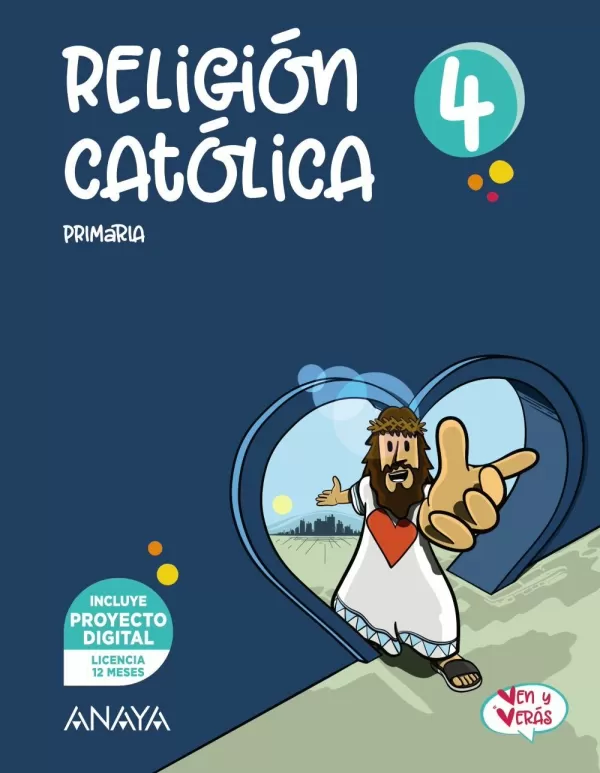 4Pri Religión Católica 4 Ven y Verás 4Pri Religión Católica 4 Ven y Verás