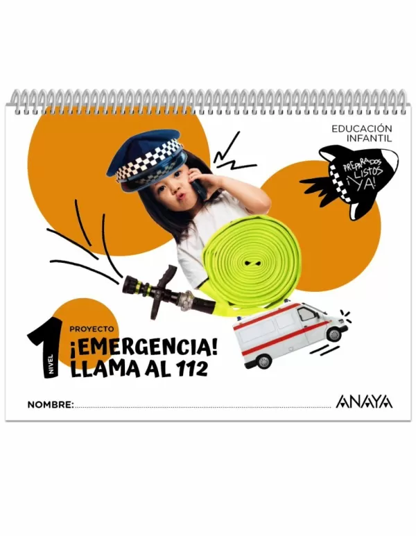 3Años ¡Emergencia! ¡Llama Al 112!. Nivel 1 3Años ¡Emergencia! ¡Llama Al 112!. Nivel 1
