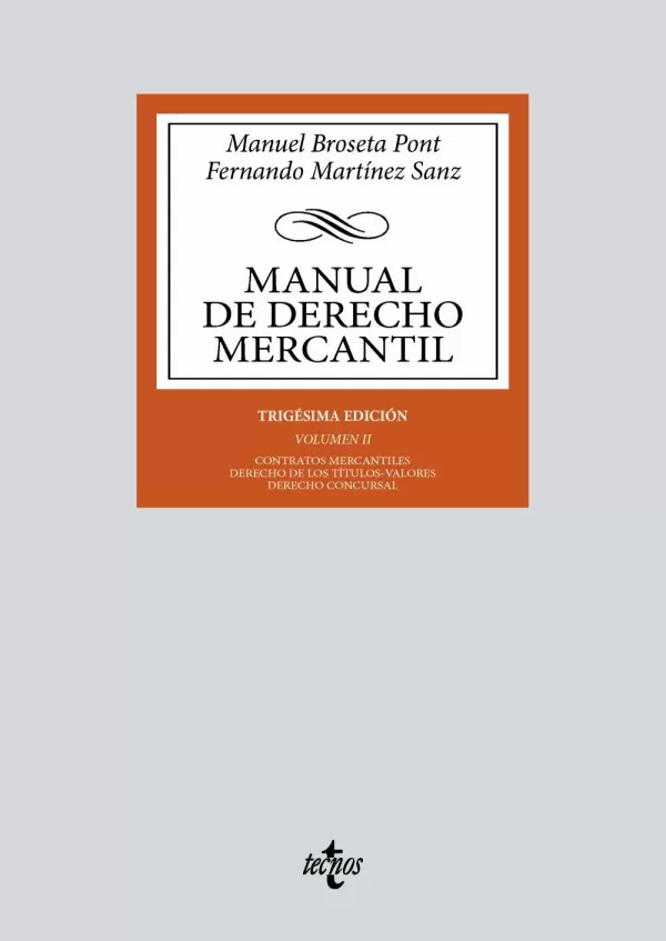 Manual de Derecho Mercantil Manual de Derecho Mercantil