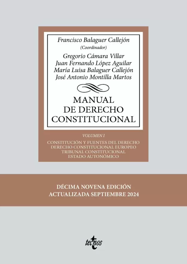 Manual de Derecho Constitucional Manual de Derecho Constitucional