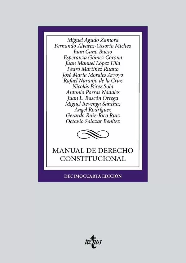 Manual de Derecho Constitucional Manual de Derecho Constitucional