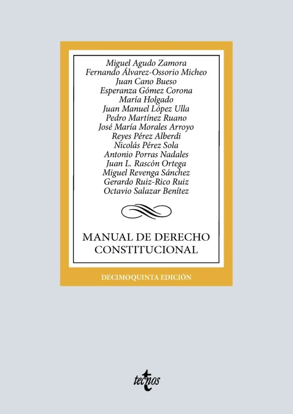 Manual de Derecho Constitucional Manual de Derecho Constitucional