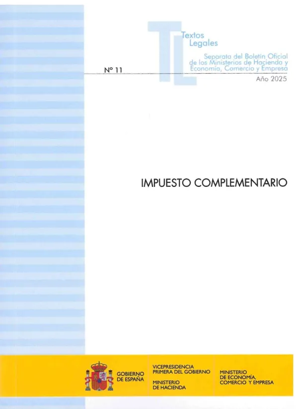 Impuesto Complementario Impuesto Complementario