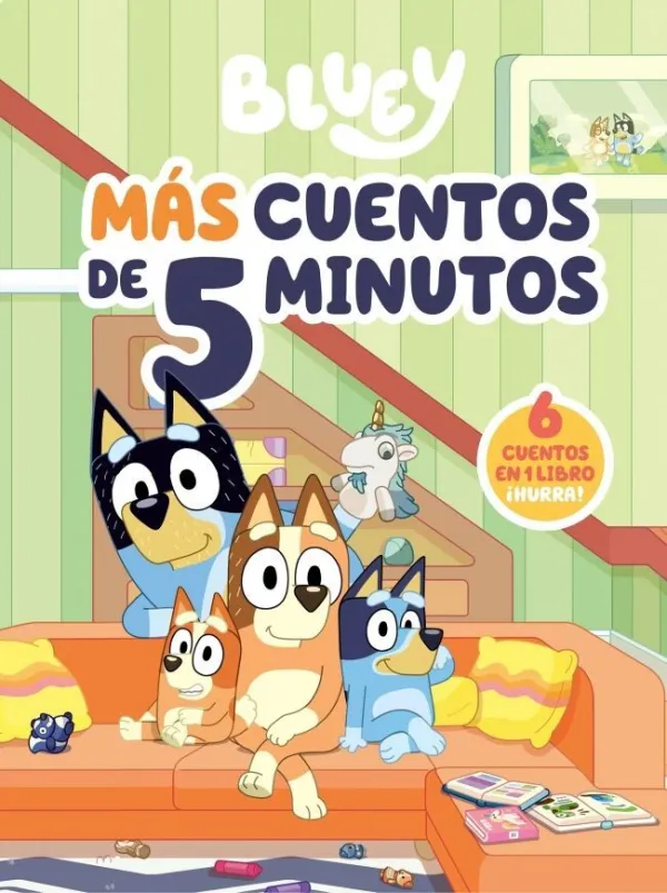 Bluey. Recopilatorio de Cuentos - Más Cuentos de 5 Minutos (Edición en Español) Bluey. Recopilatorio de Cuentos - Más Cuentos de 5 Minutos (Edición en Español)