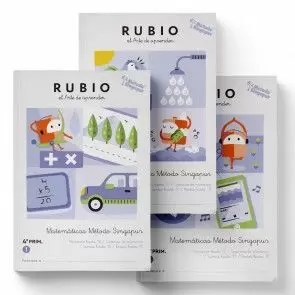 4Pri Pack Matemáticas Método Singapur Rubio 4Pri Pack Matemáticas Método Singapur Rubio