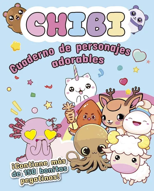 Chibi -Cuaderno de Personajes Adorables Chibi -Cuaderno de Personajes Adorables