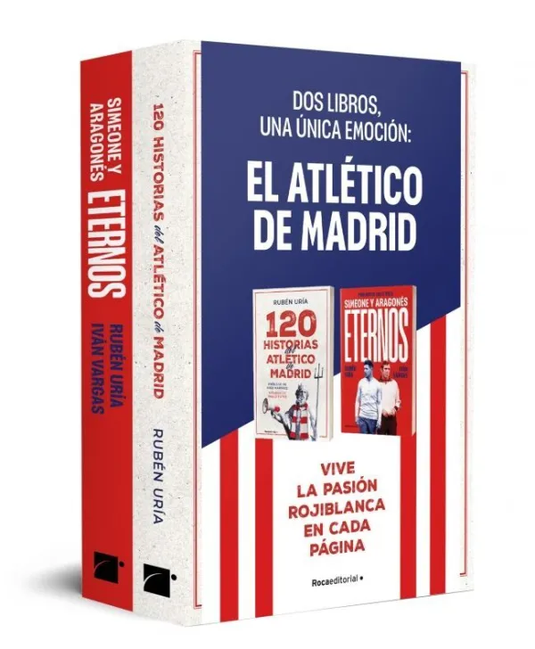 Pack 120 Historias del Atletico de Madrid ; Eternos Simeone y Aragones Pack 120 Historias del Atletico de Madrid ; Eternos Simeone y Aragones