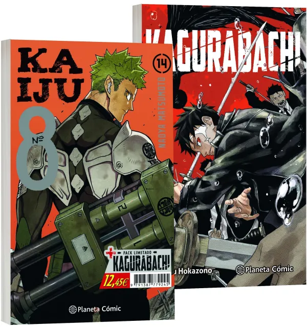 Kaijuu8 Nº 14 + Kagurabachi Nº 01 (Pack Especial) Kaijuu8 Nº 14 + Kagurabachi Nº 01 (Pack Especial)
