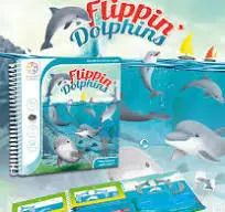 Flippin Dolphins Magnetic Puzzle Game