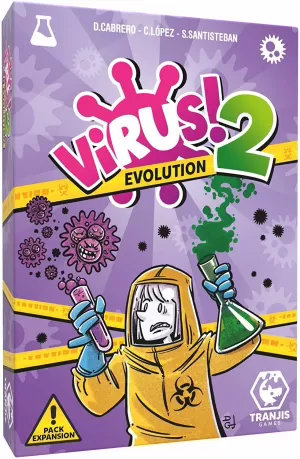 Virus 2 Evolution Juego de Cartas Tranjis Games
