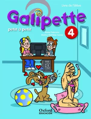 4Pri Galipette Petit à Petit 4. Pack Livre de L'élève + Cd
