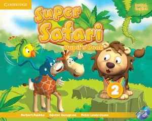 4Años Super Safari Level 2 Pupil's Book With Dvd-Rom