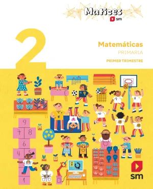 2Pri Matemáticas. 2 Primaria. Trimestres. Matices