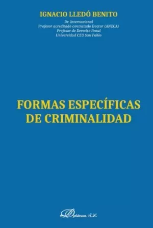 Formas Específicas de Criminalidad