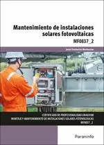 Mantenimiento de Instalaciones Solares Fotovoltaicas