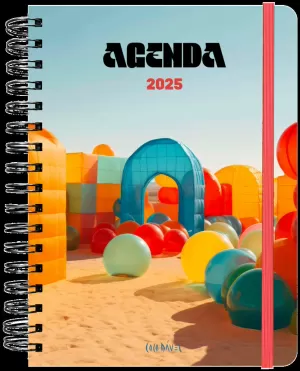Agenda Anual Semanal 2025 Coco Dávez