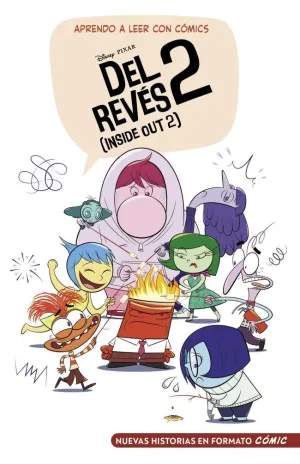 Aprendo a Leer con Cómics Disney - del Revés 2 (Inside Out 2)
