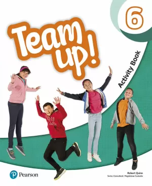 6Pri Team Up! 6 Activity Book Print & Digital Interactive Activity Book -Online Pract
