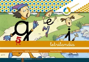 Letrilandia - Cuaderno de Escritura 5. Pauta Montessori
