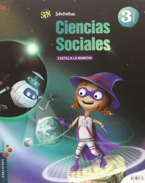 3Pri Ciencias Sociales 3º Primaria (Castilla la Mancha) Superpixepolis Ed. 2014