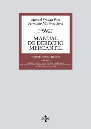 Manual de Derecho Mercantil