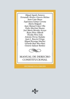 Manual de Derecho Constitucional