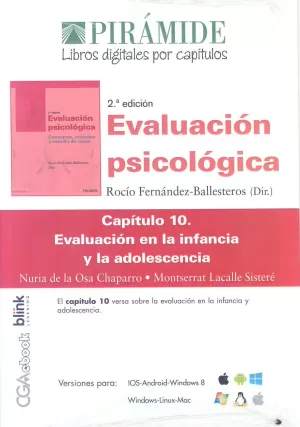 Evaluación Psicológica (Capítulo 10). Libro Digital por Capítulos