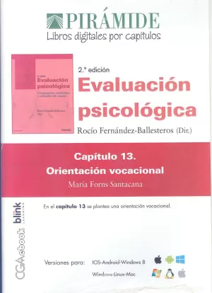 Evaluación Psicológica (Capítulo 13). Libro Digital por Capítulos