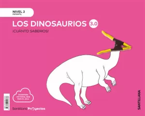 4Años Cuanto Sabemos Nivel 2 los Dinosaurios 3. 0