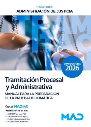 026 Prueba Ofimatica Tramitacion Procesal y Administrativa