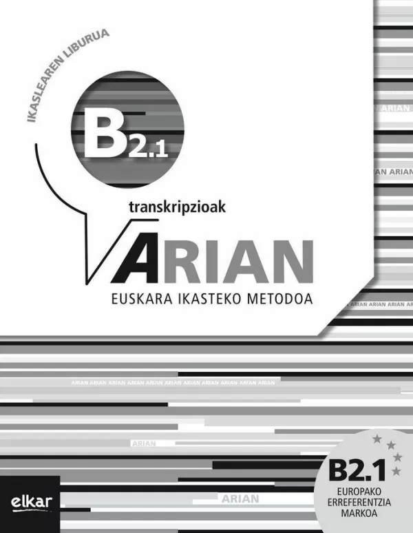 Arian A2.1 Ikaslearen liburua +CD audioa 
