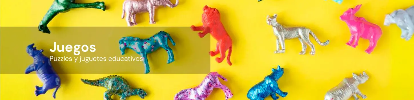 Juegos, puzzles y juguetes